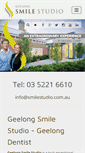 Mobile Screenshot of geelongdentist.com.au